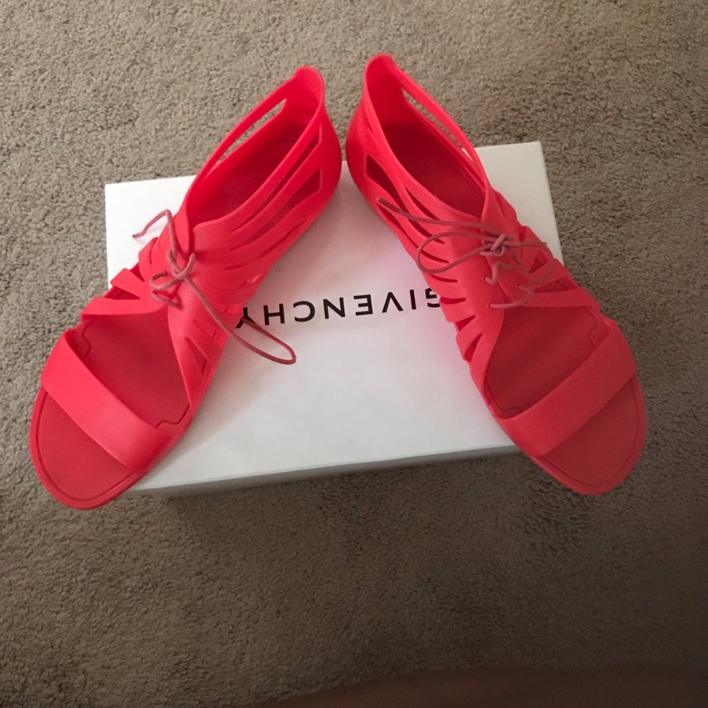 Givenchy gladiator jelly sandals